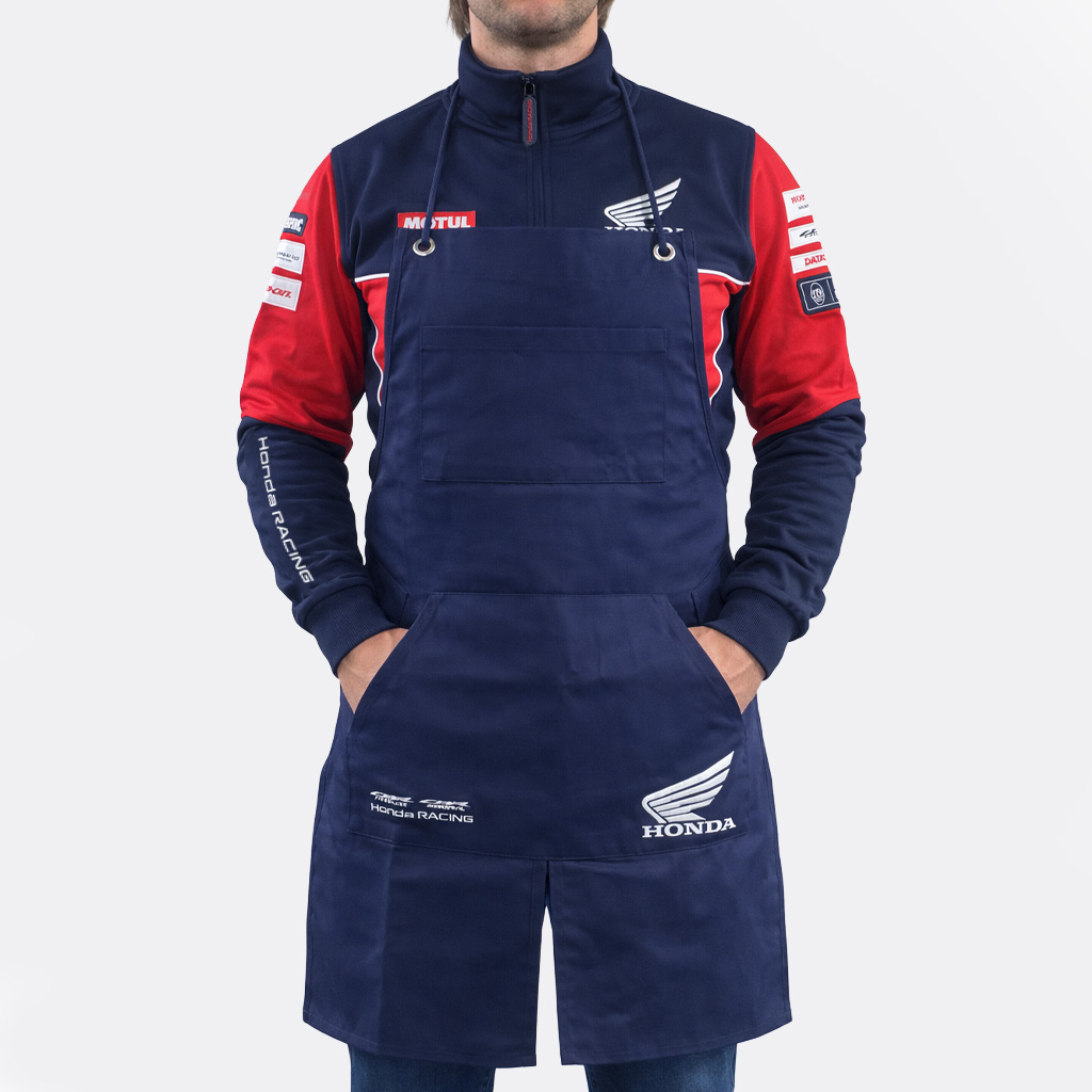 Honda BSB Mechanics Apron Blue